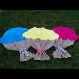 100% cotton fun cone towels